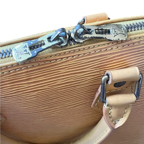 LOUIS VUITTON Epi Alma Hand Bag Yellow, Pre-Loved, comes with COA! - Picture 5 of 14